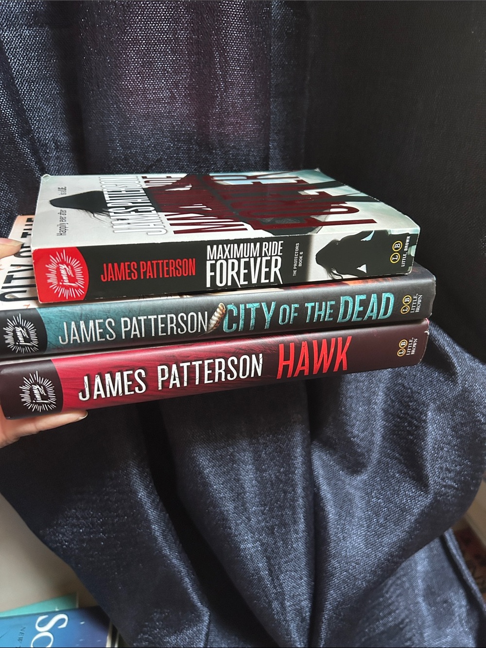 James Patterson Maximum Ride Trilogy- 1 Paperback-2 Hardcover - Picture 2 of 2